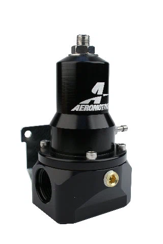 Fuel Pressure Regulator Adjustable Fuel Pressure Universal Fit Aeromotive 13134-BGPL
